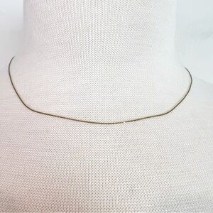 TAI DELICATE THIN GOLD LAYERING NECKLACE 16”